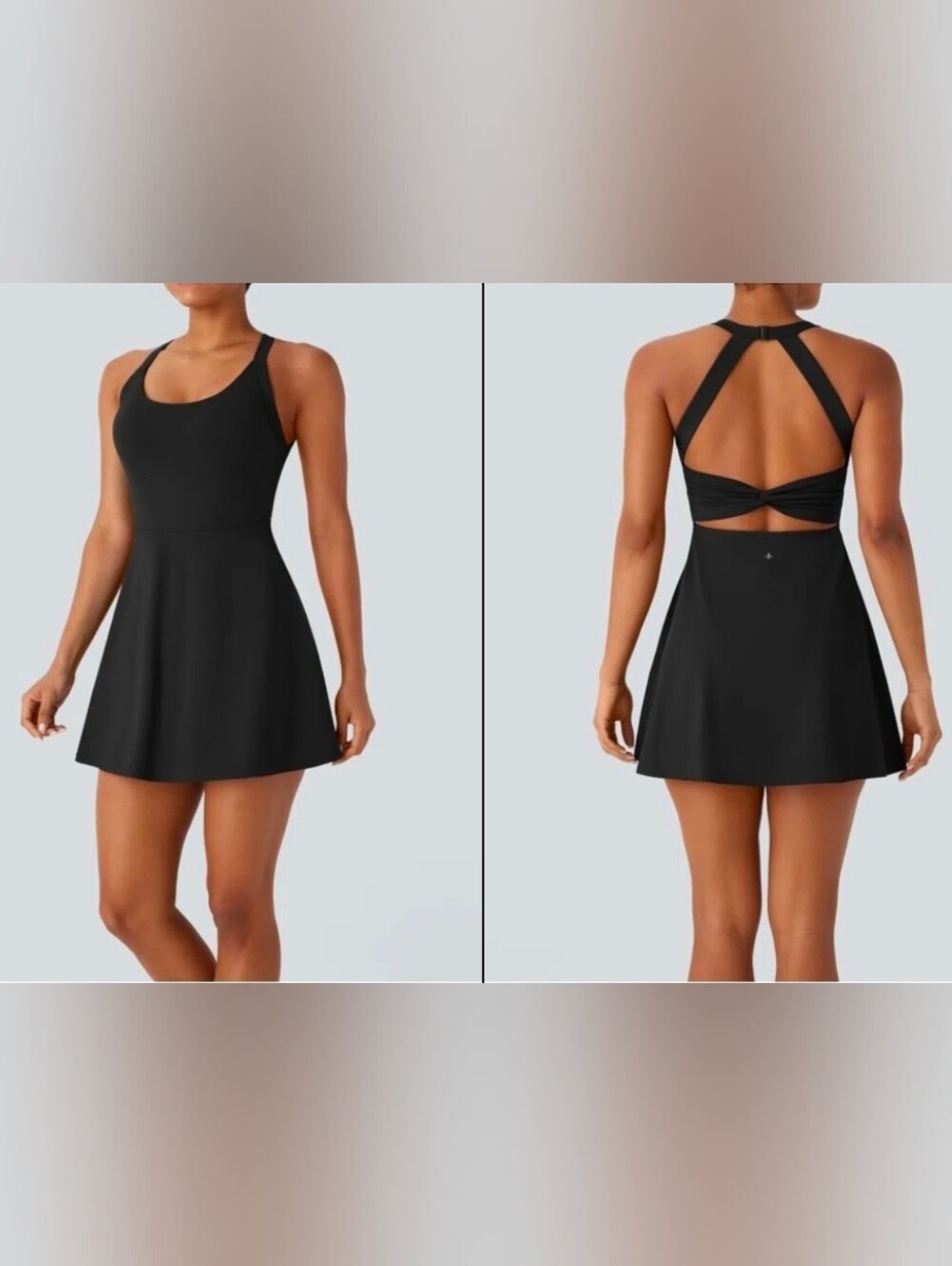 Halara SoftlyZero dress Ez Peezy Sz L